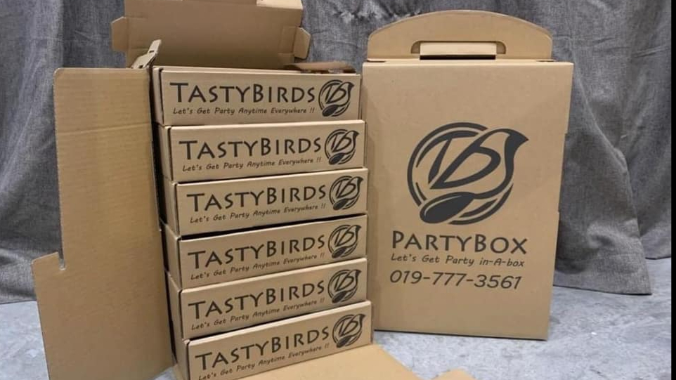 Customize catering box packaging by Alfapac Industrial Johor Bahru